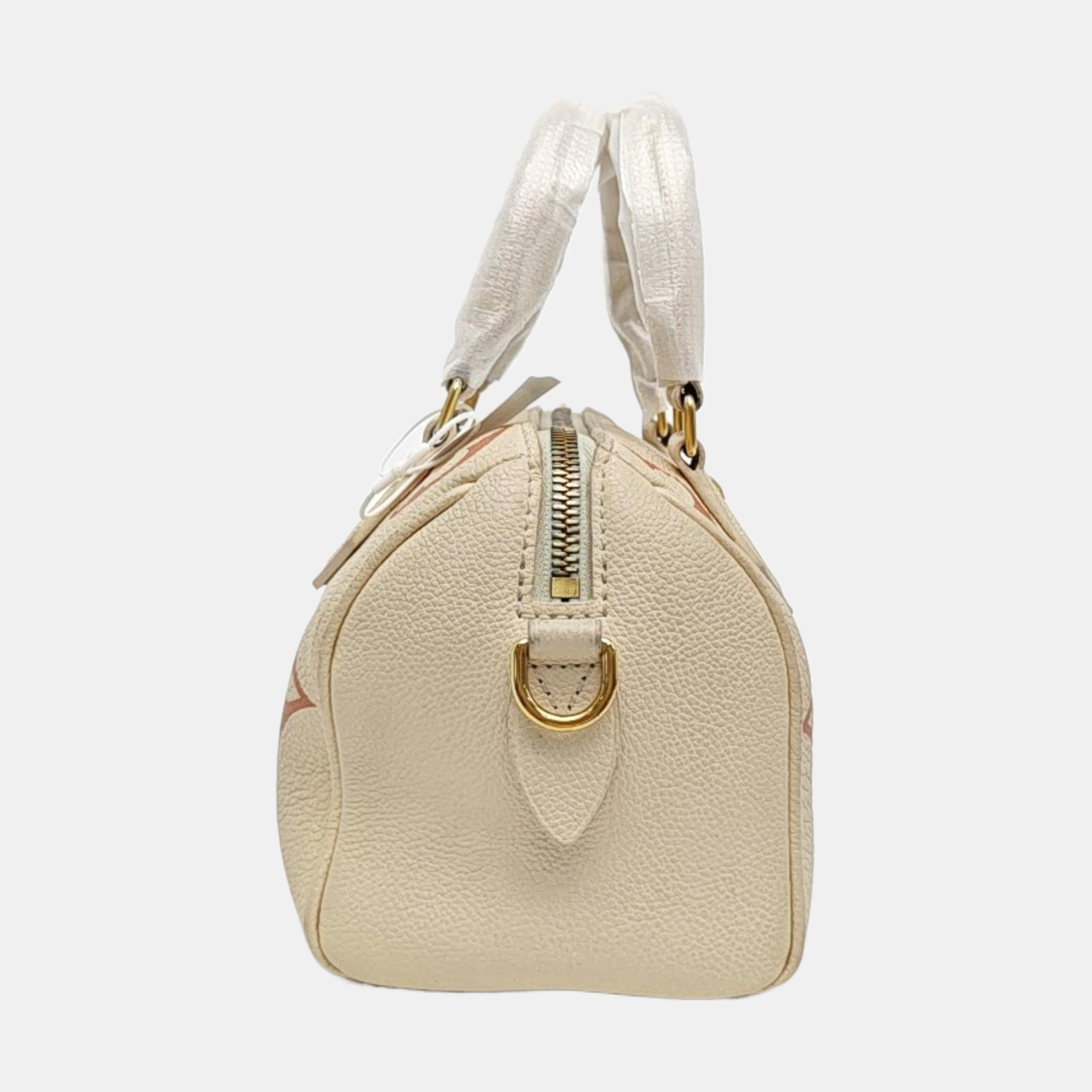 SPEEDY 20 Monogram Calfskin Beige