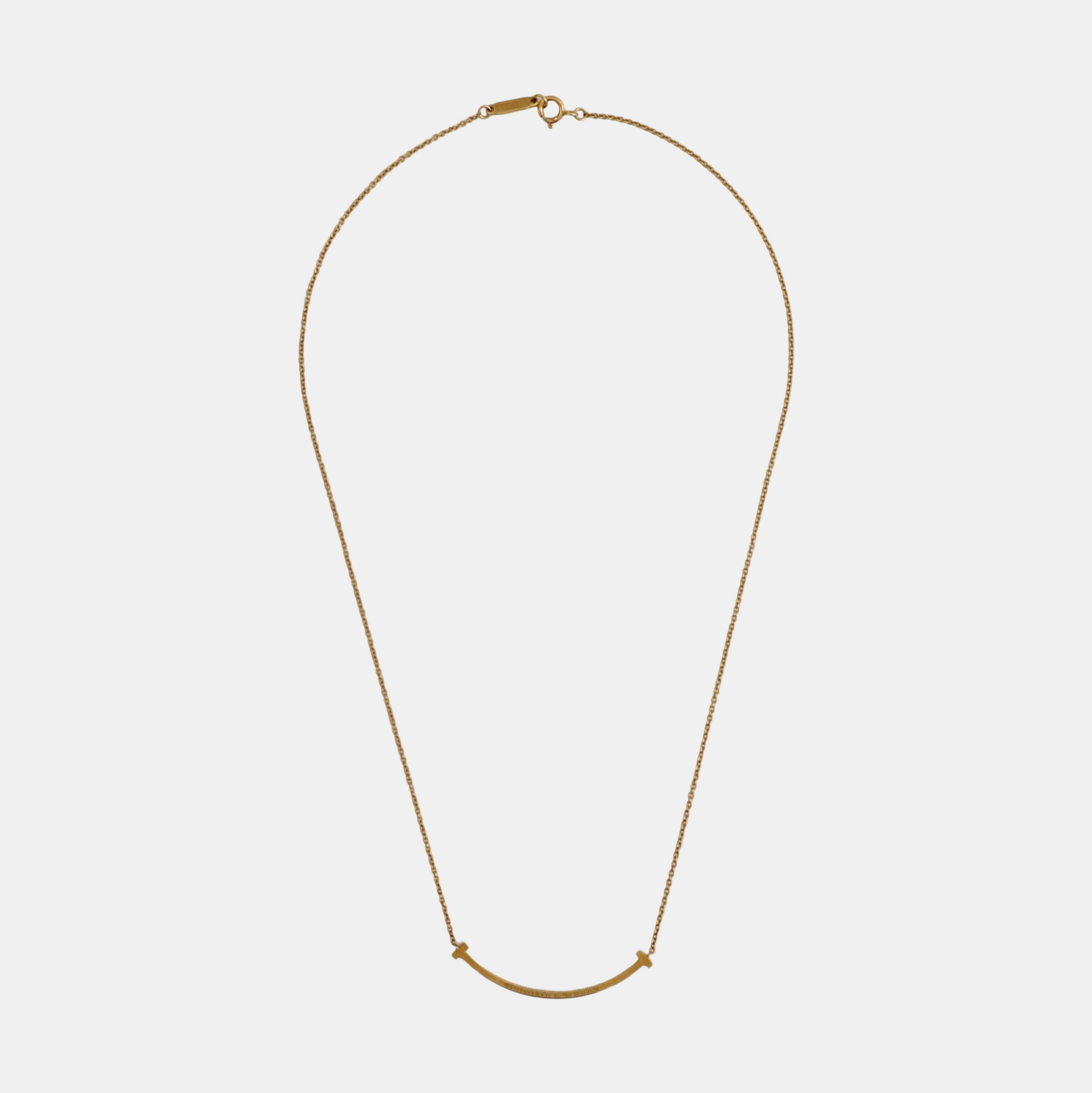 Tiffany T 18k Gold Necklace
