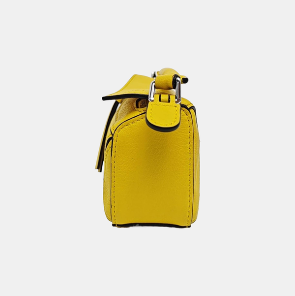 Puzzle Calfskin Yellow