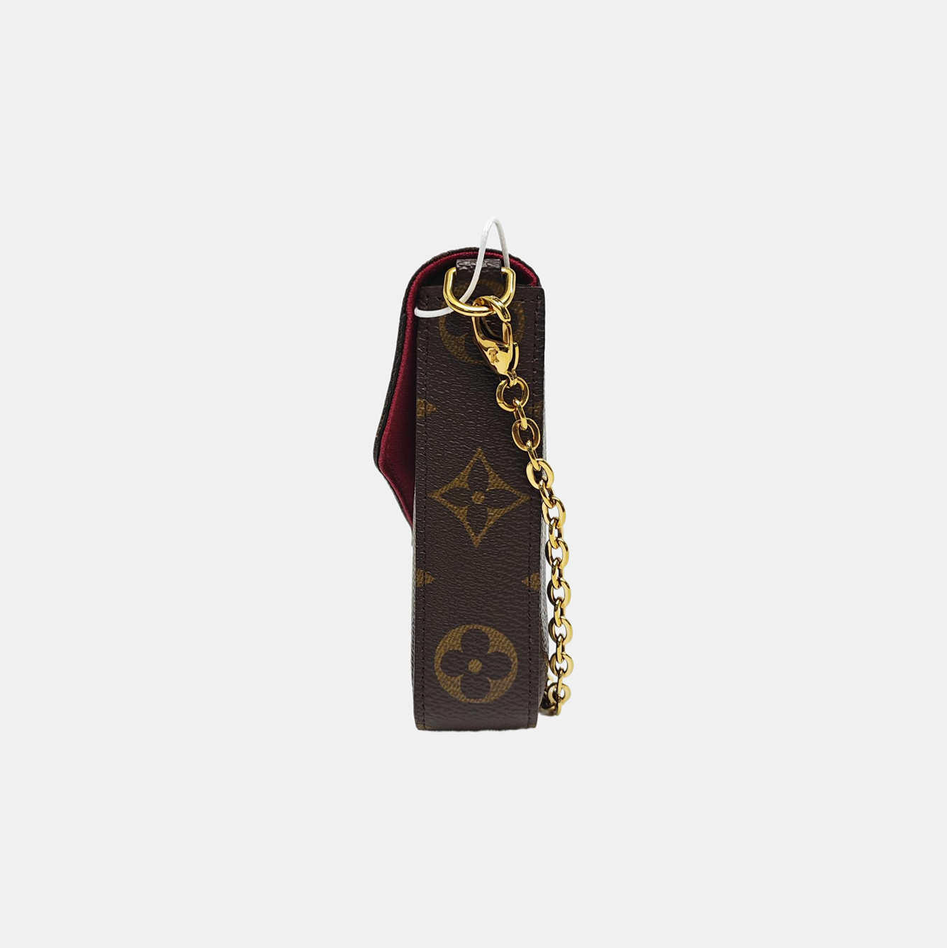 FÉLICIE Monogram Coated Canvas Brown