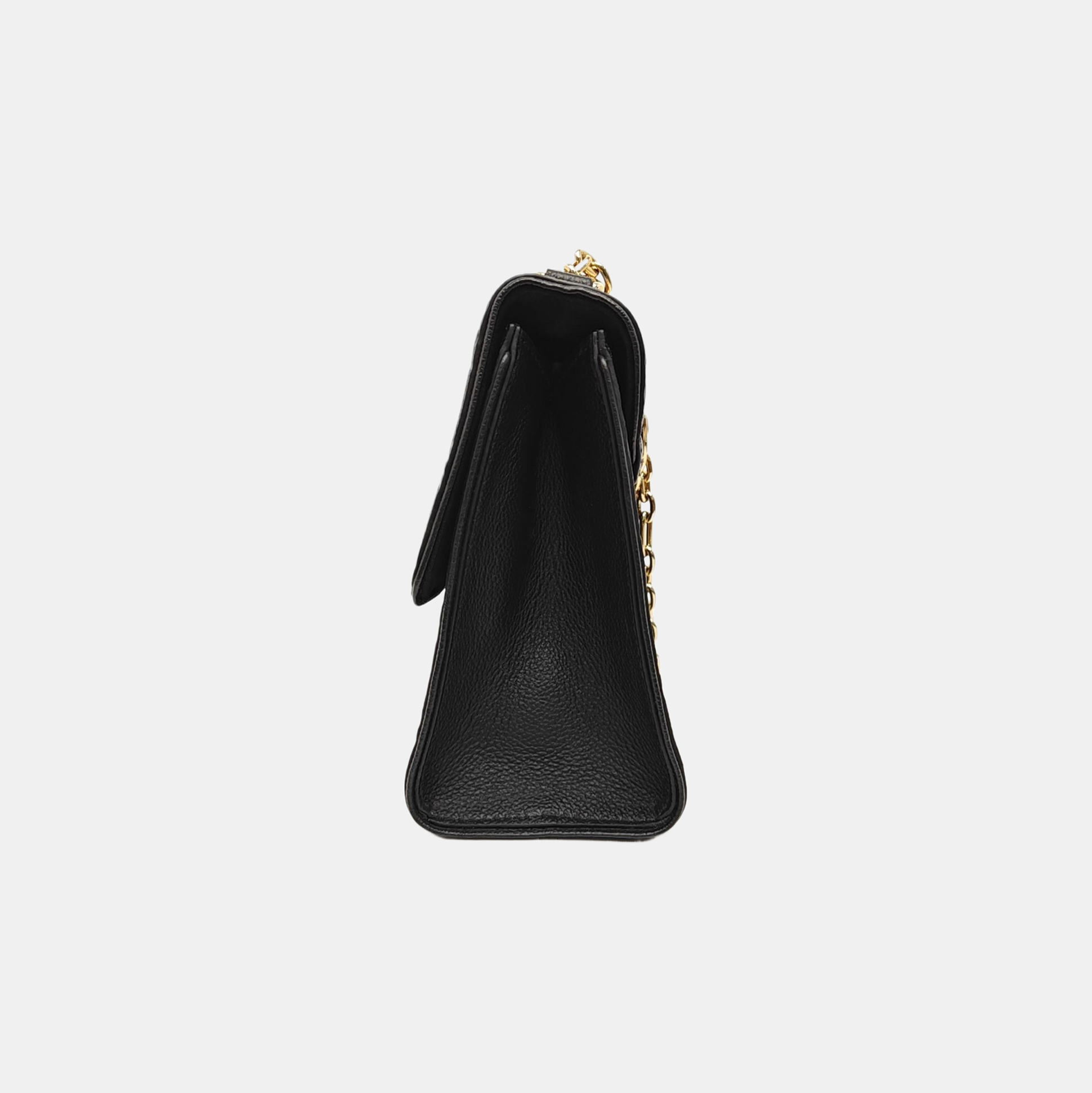 SAINT SULPICE Calfskin Black