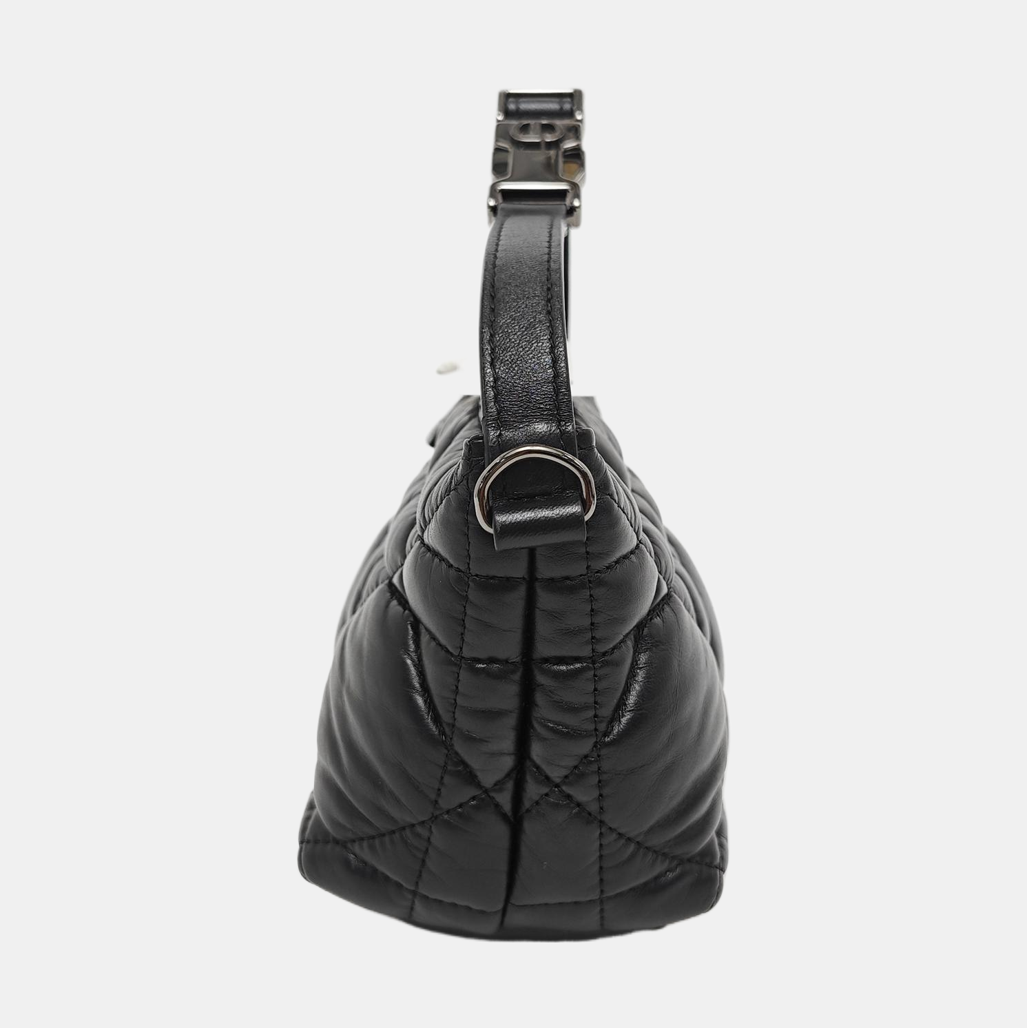 Diortravel Nomad Small Cannage Calfskin Black
