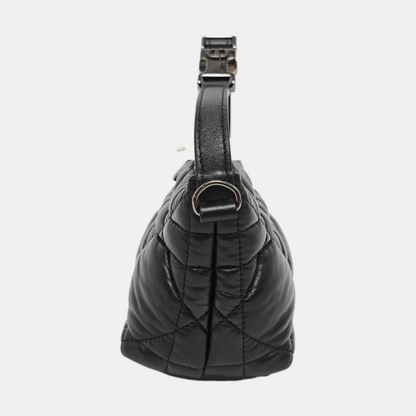 Diortravel Nomad Small Cannage Calfskin Black