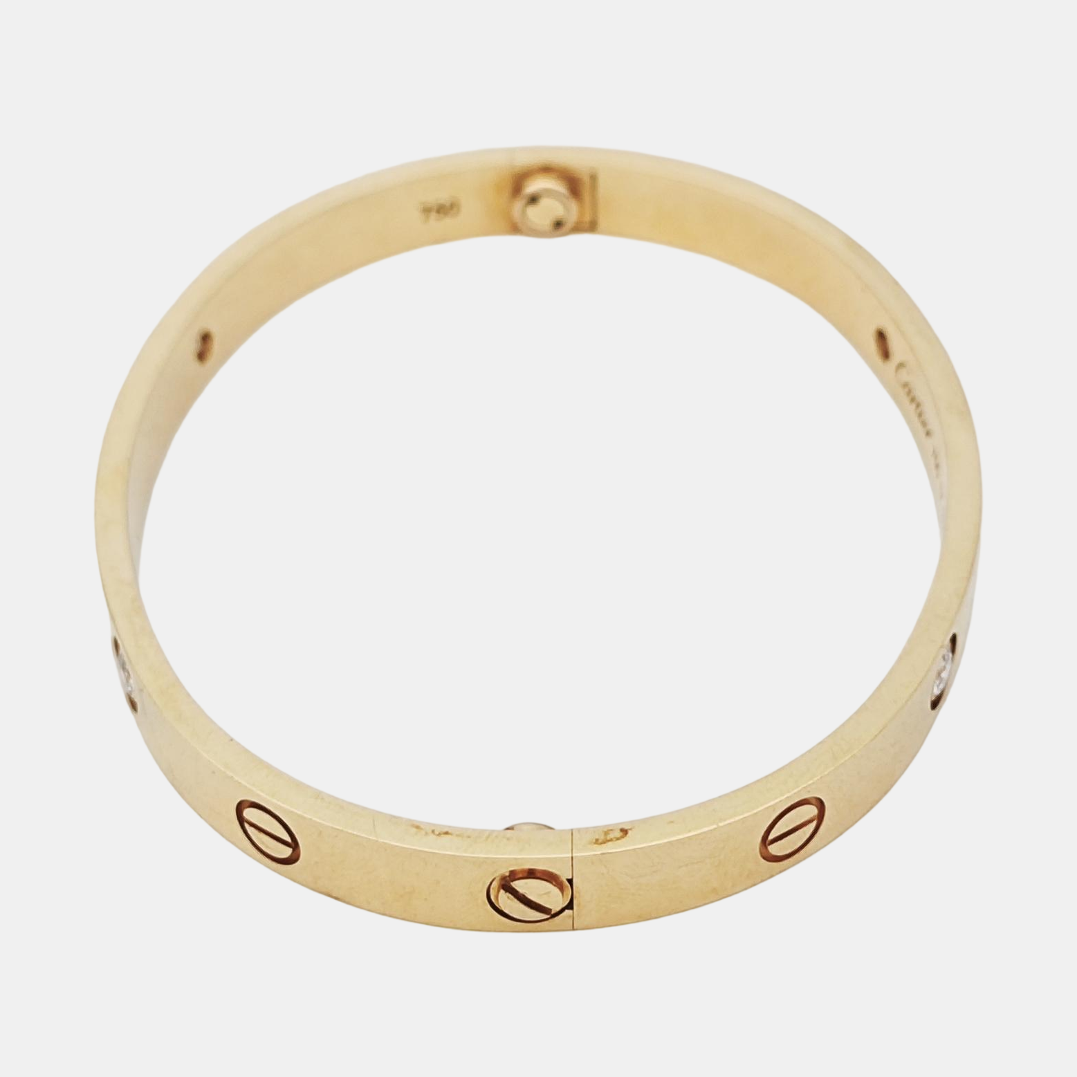 LOVE 18k Rose Gold Bangle