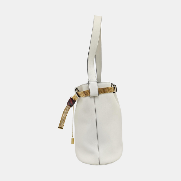 Buckle Calfskin White