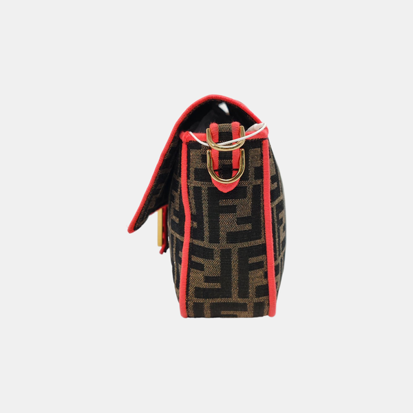 Baguette Medium Canvas Brown