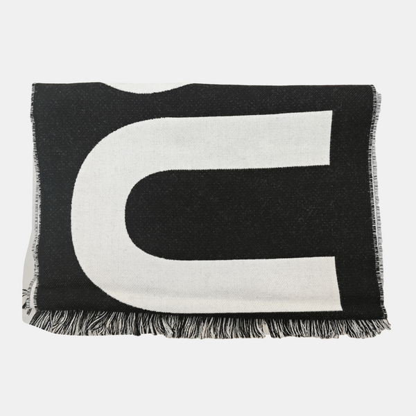 Wool Scarf Black