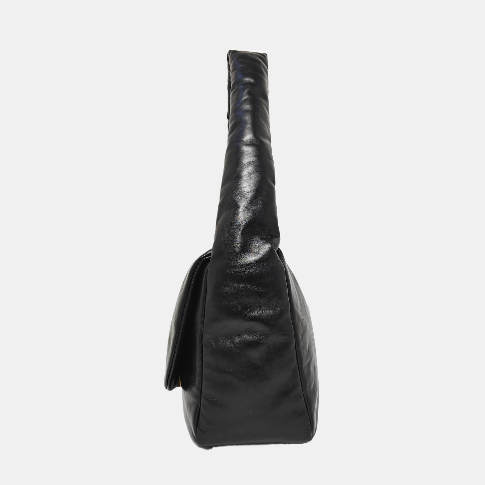 Monaco Small Calfskin Black