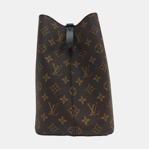 NÉONOÉ MM Monogram Coated Canvas Brown