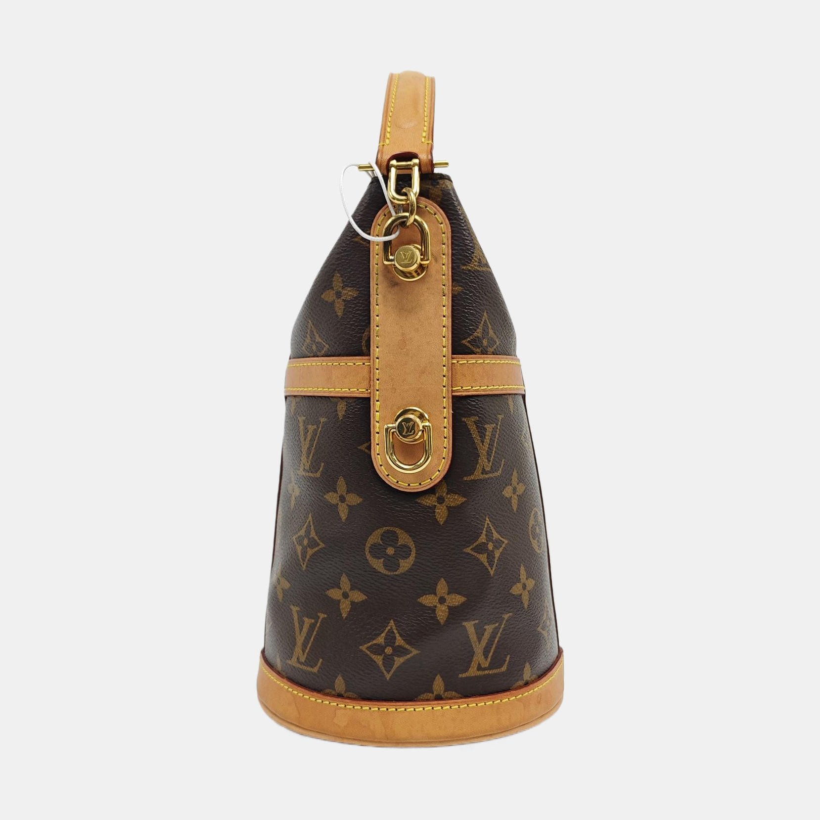 DUFFLE Monogram Coated Canvas Brown