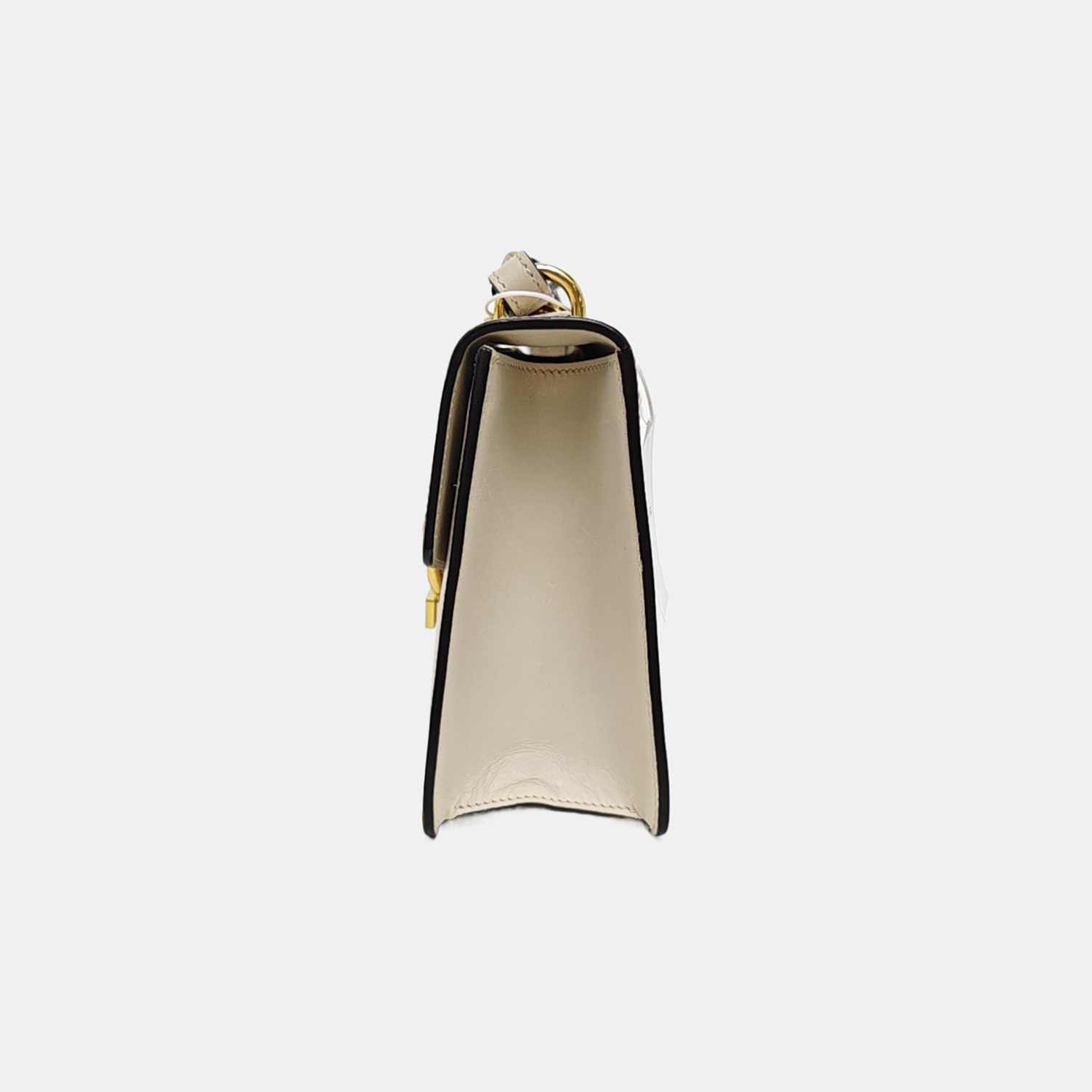 Sylvie Small Calfskin White