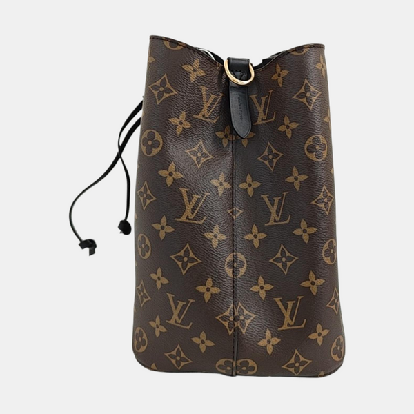 NÉONOÉ MM Monogram Coated Canvas Brown