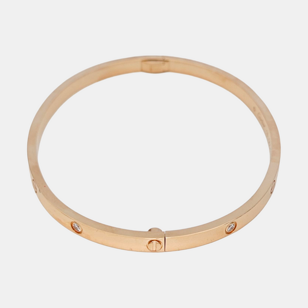 LOVE 18k Rose Gold Bangle