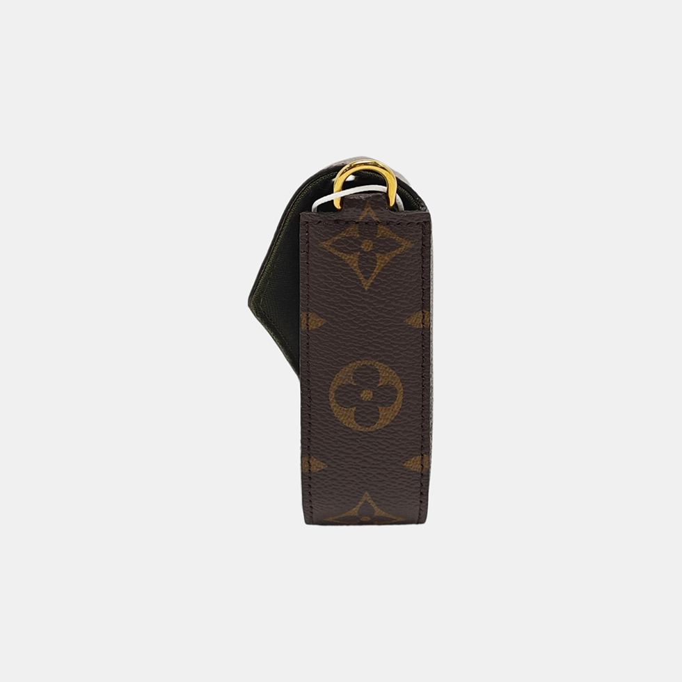 FÉLICIE Monogram Coated Canvas Brown