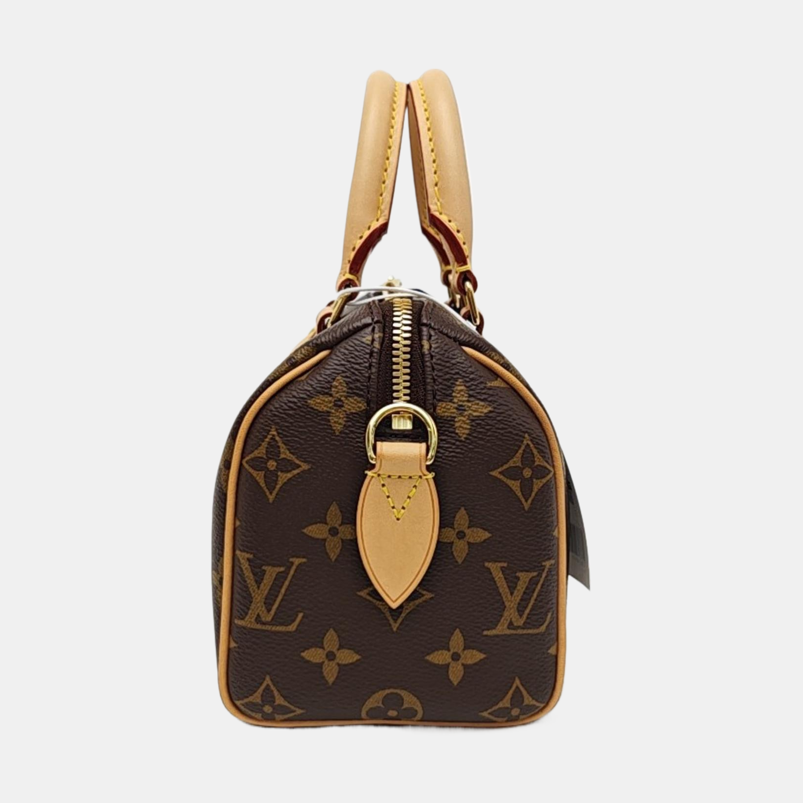 SPEEDY 20 Monogram Coated Canvas Brown