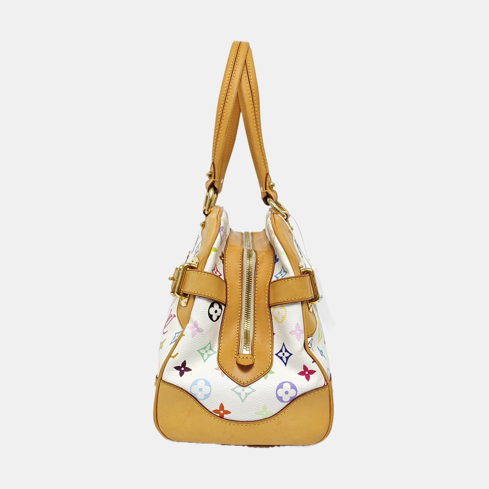 LV × TM CLAUDIA Monogram Coated Canvas White