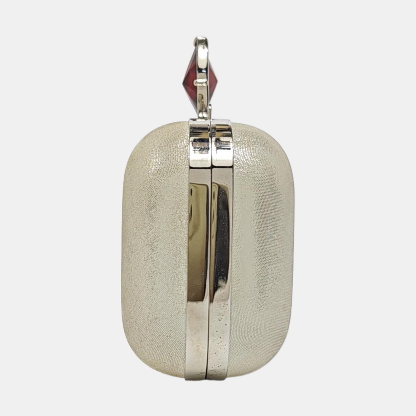 Special Material Shoulder Bag Beige