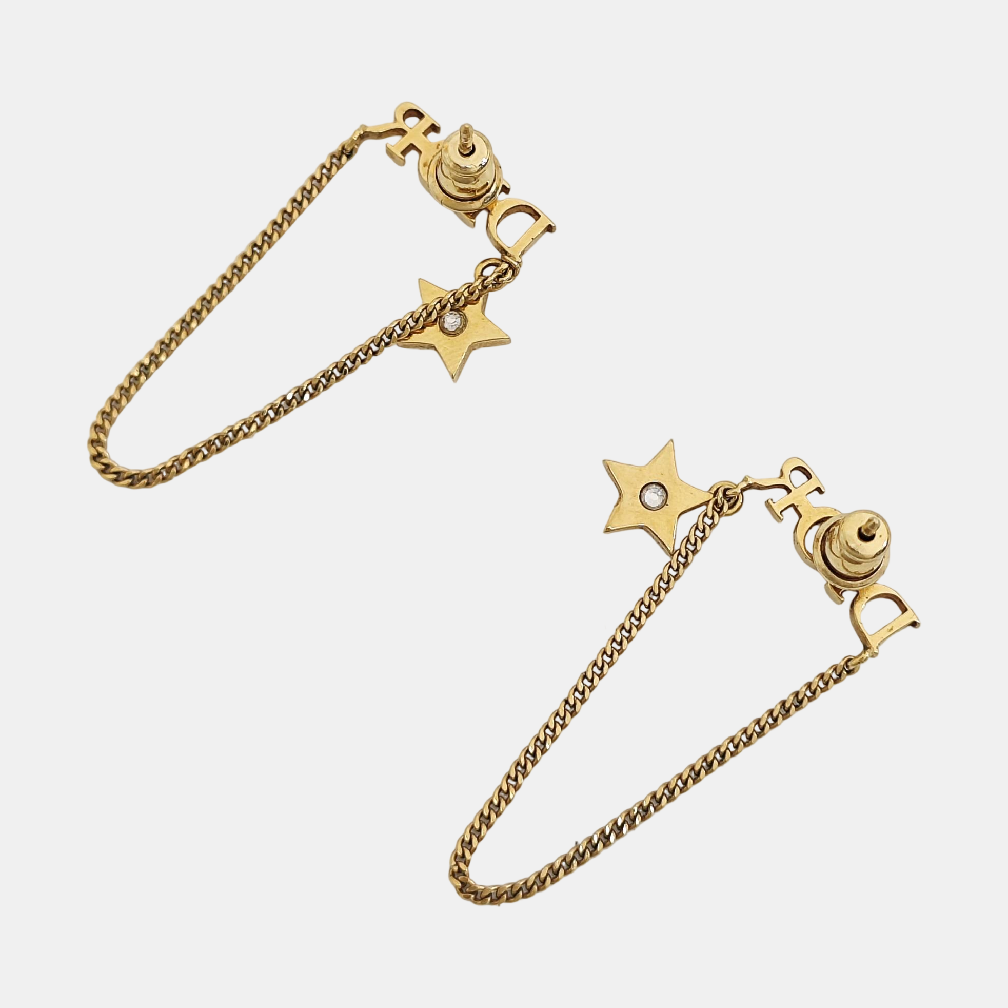 Dio(r)evolution Metal Gold Earrings