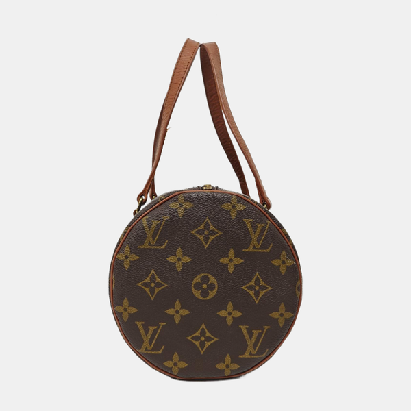 PAPILLON 30 Monogram Coated Canvas Brown