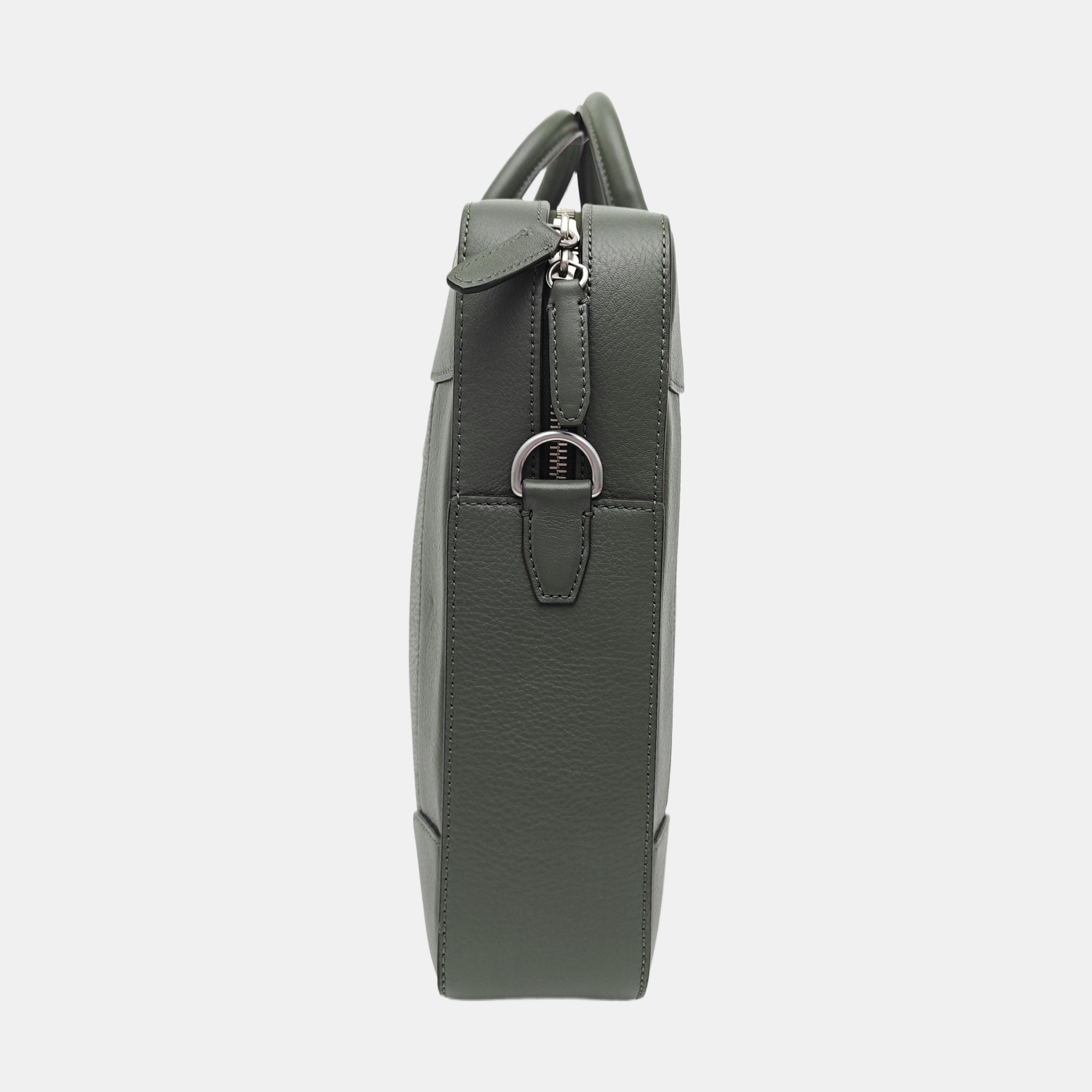 Calfskin Top Handle Bag Green