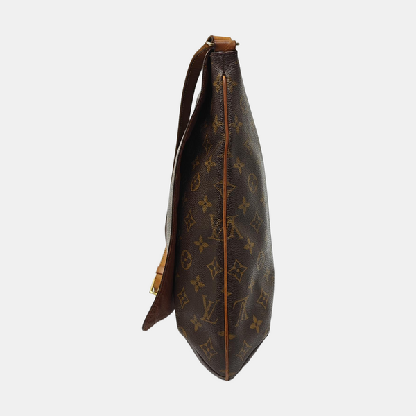 MUSETTE TANGO Monogram Coated Canvas Brown