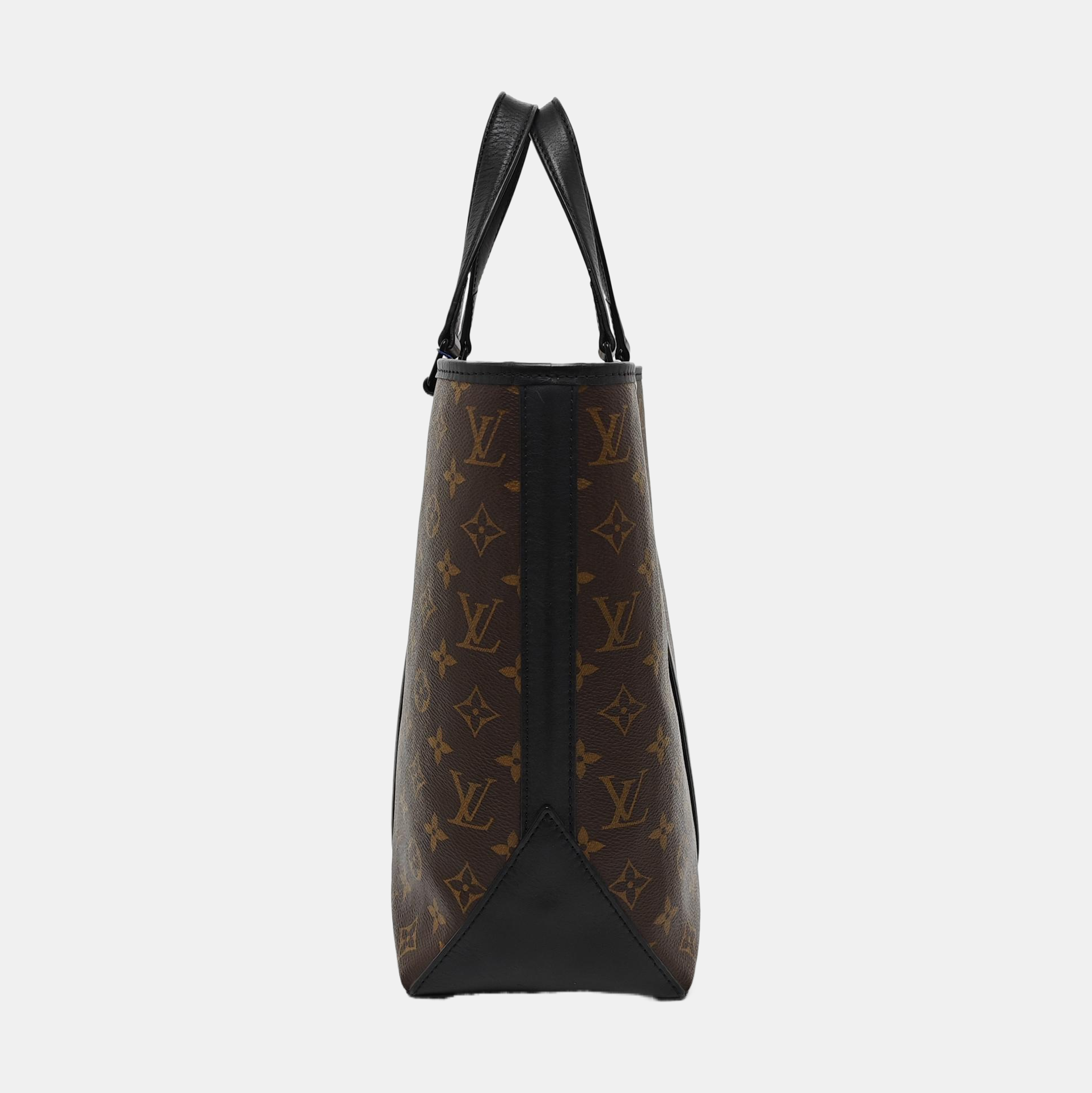 WEEK-END PM Monogram Coated Canvas Brown