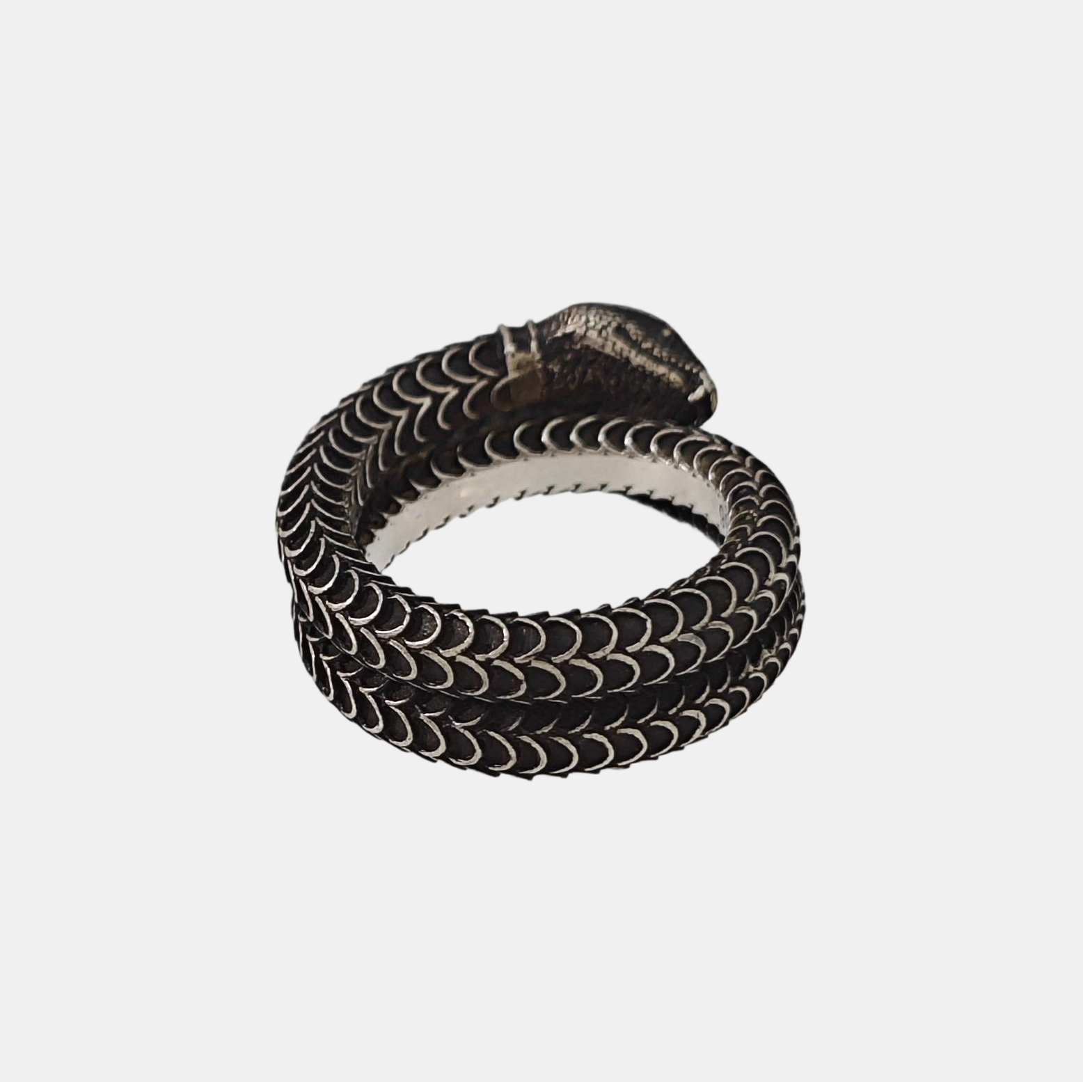 Gucci Garden 925 Sterling Silver Gray Ring HK 16