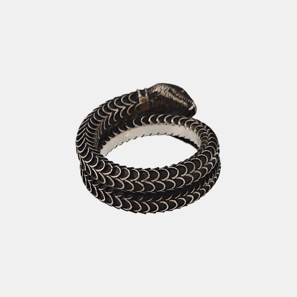 Gucci Garden 925 Sterling Silver Gray Ring HK 16