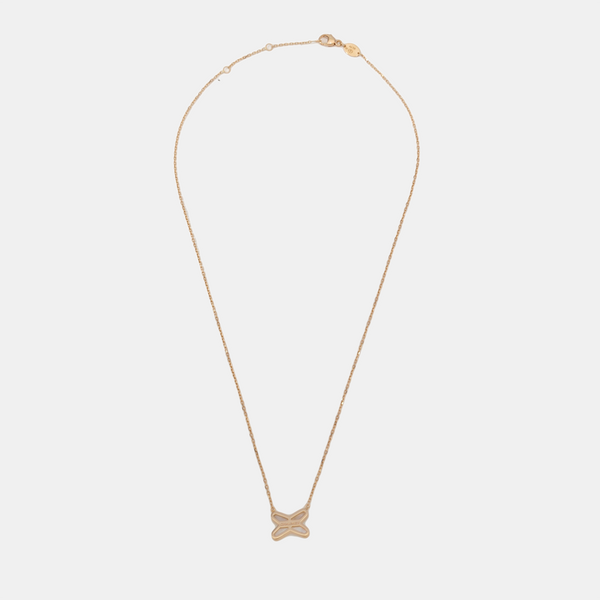 Jeux De Liens 18k Rose Gold Necklace