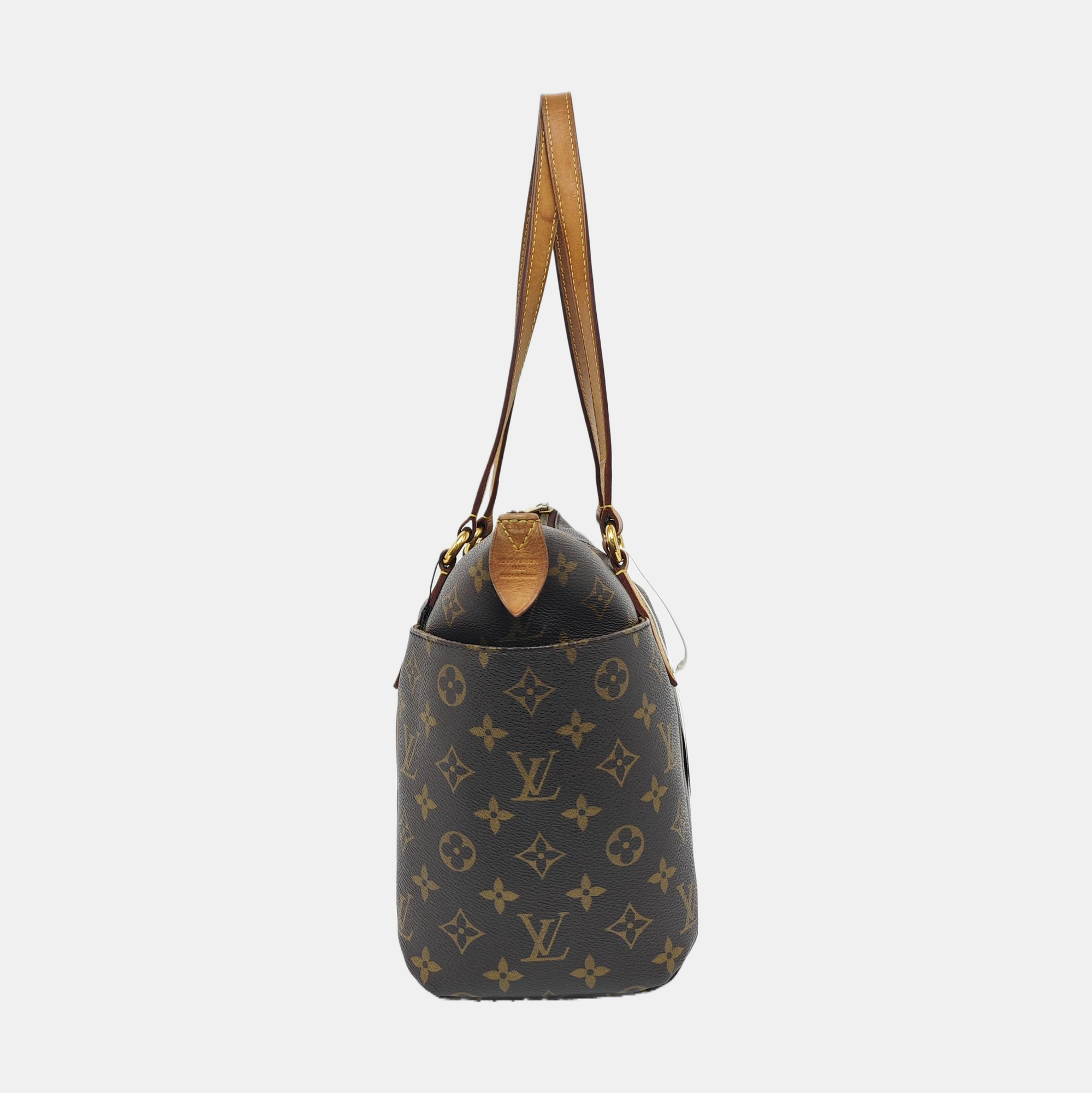 TOTALLY PM Monogram Coated Canvas Brown