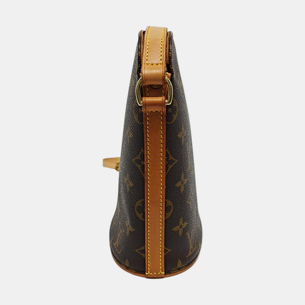 DROUOT Monogram Coated Canvas Brown
