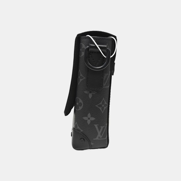 TRUNK PM Monogram Coated Canvas Black