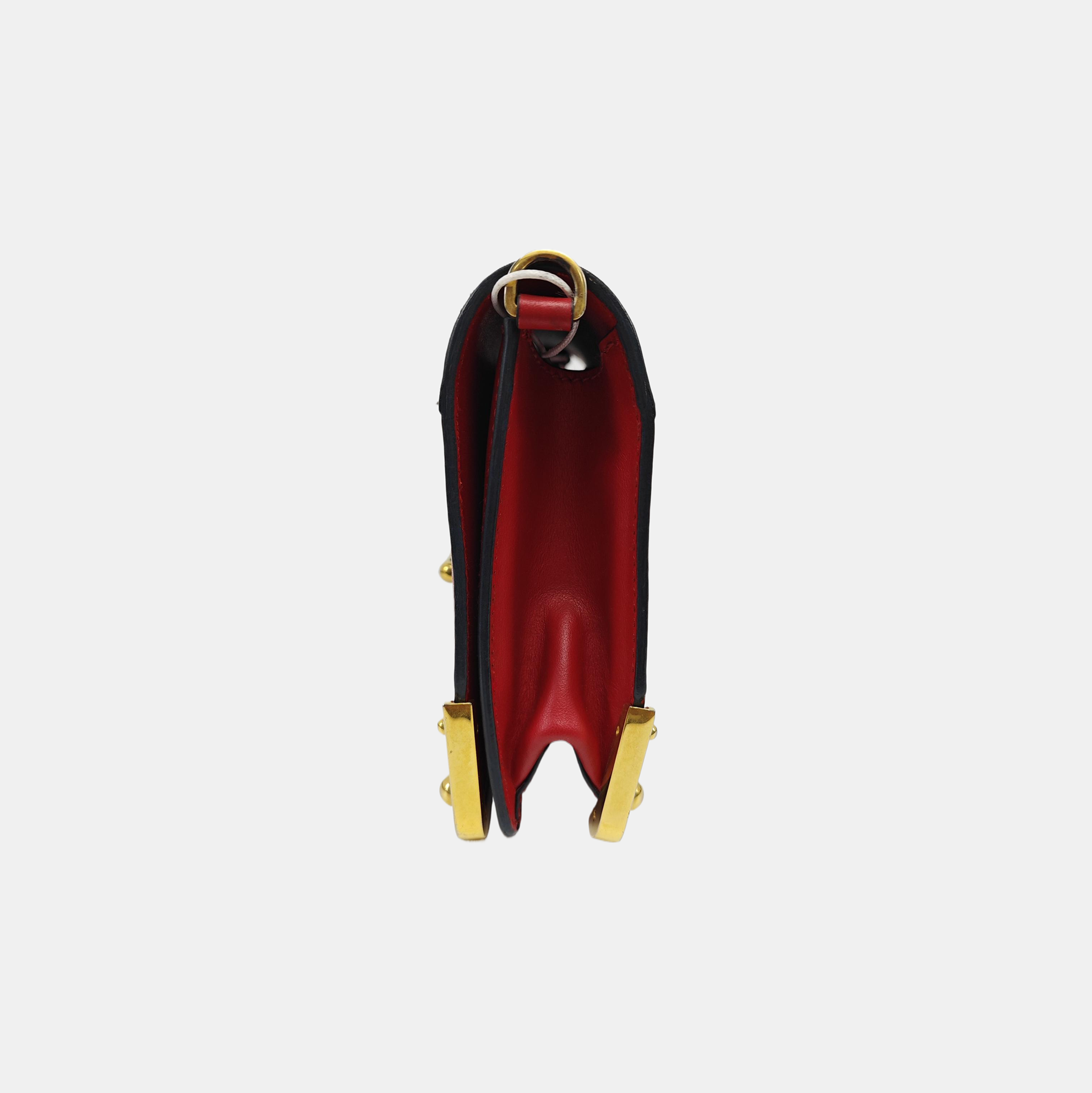 Cahier Saffiano Calfskin Red
