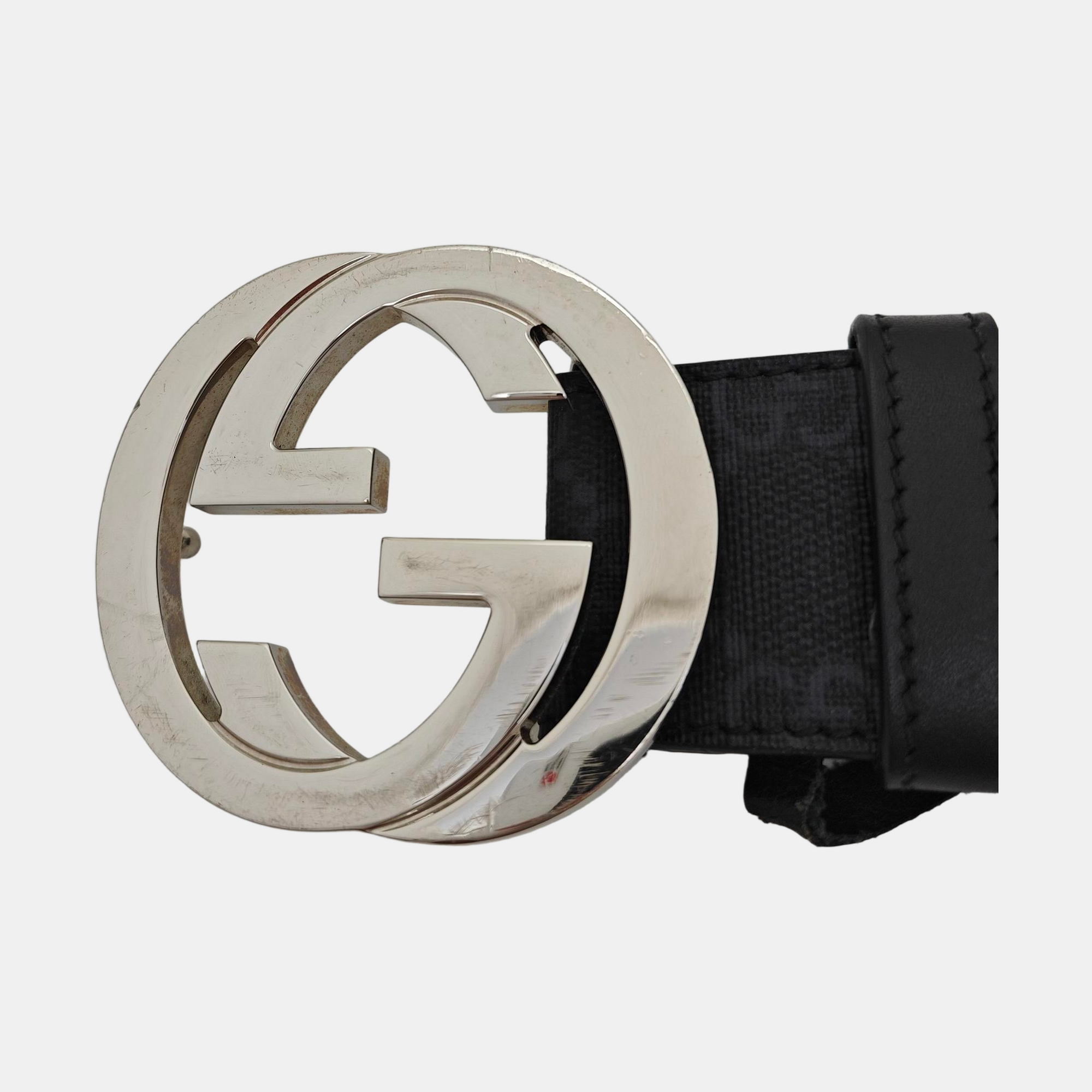 Coated Canvas Belt Black