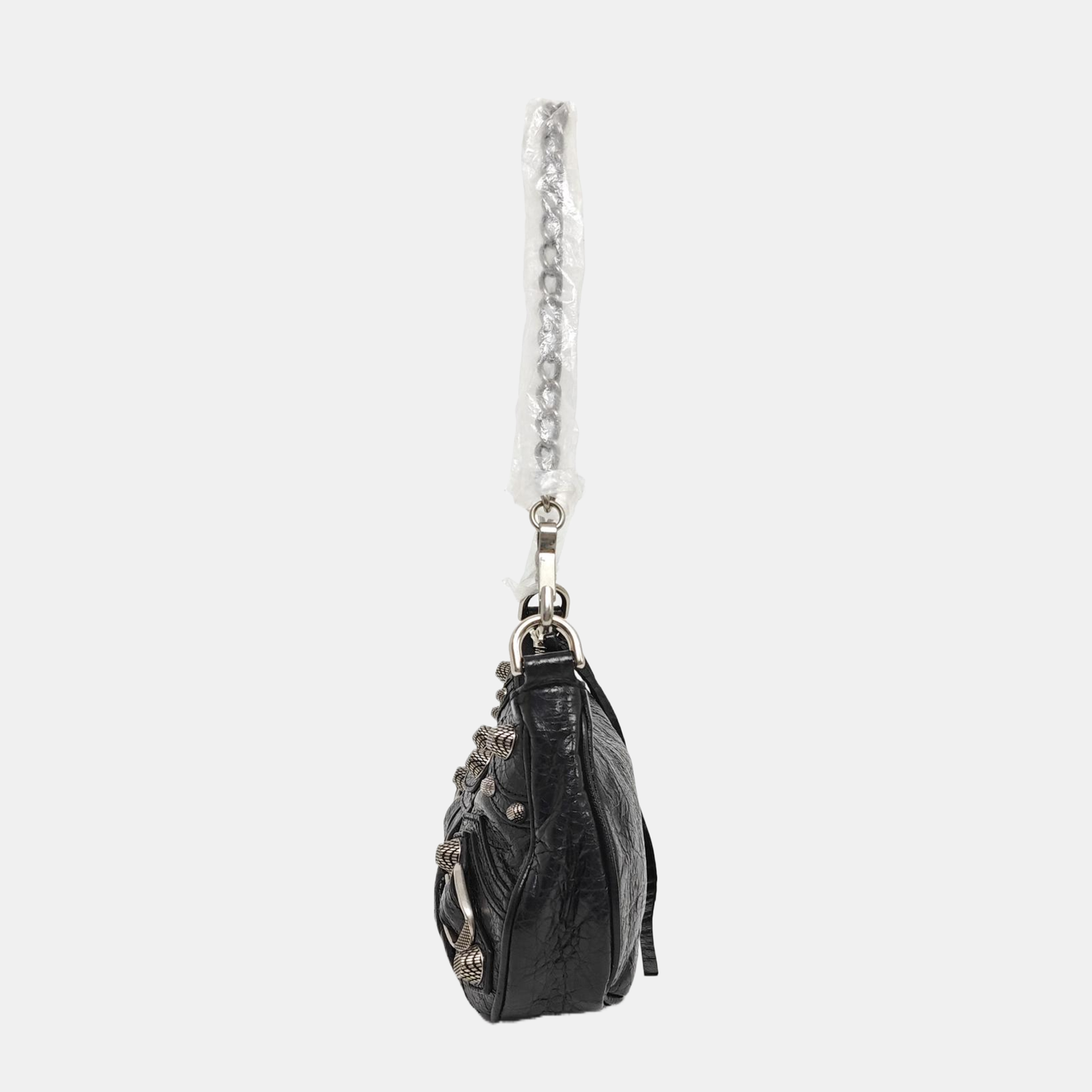 Le Cagole Mini Lambskin Black