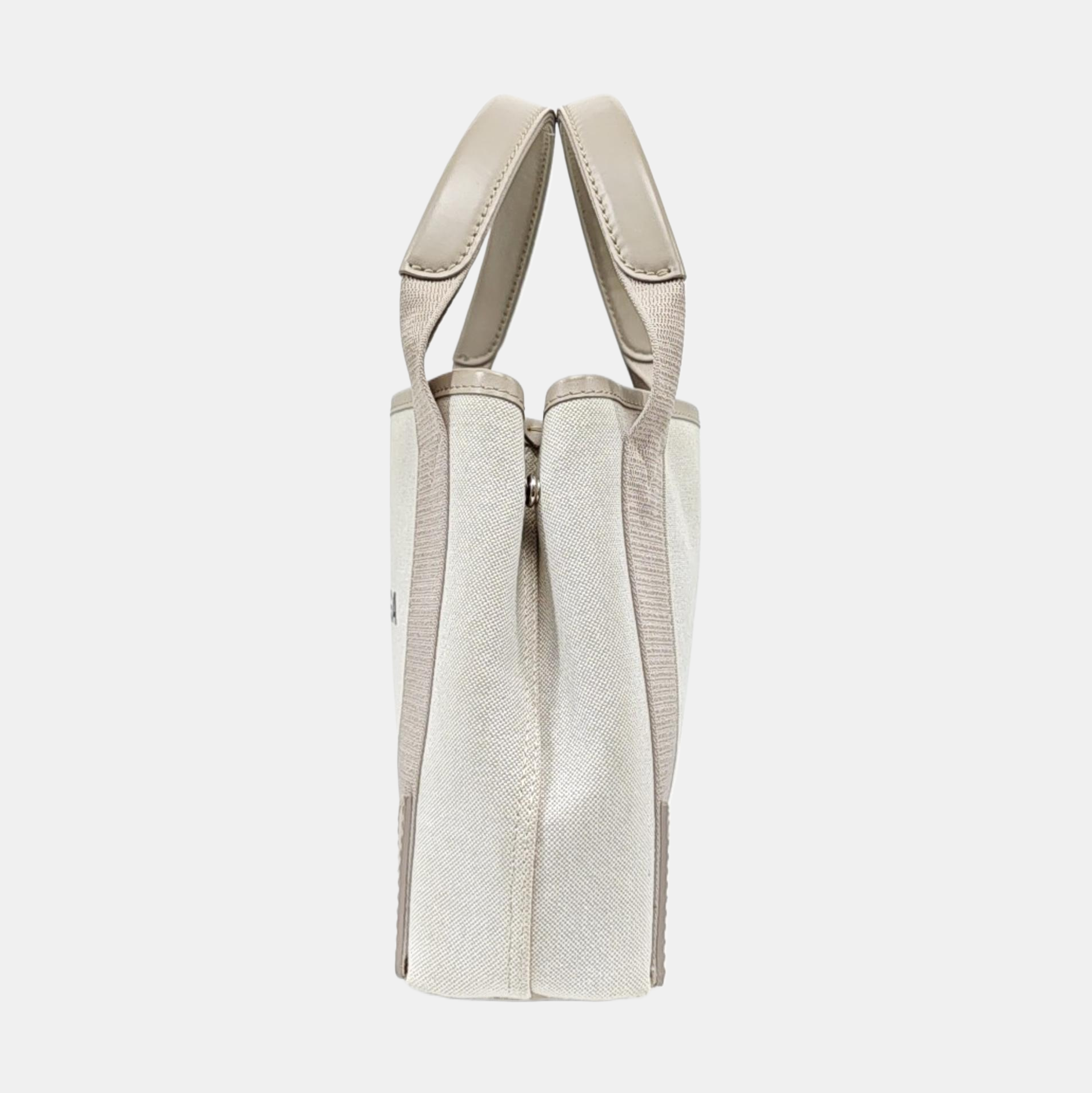 Navy Mini Canvas White