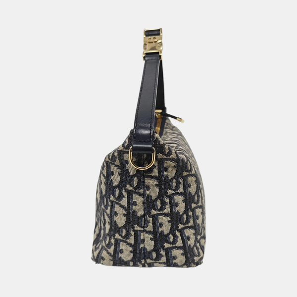 Diortravel Nomad Medium Oblique Canvas Beige