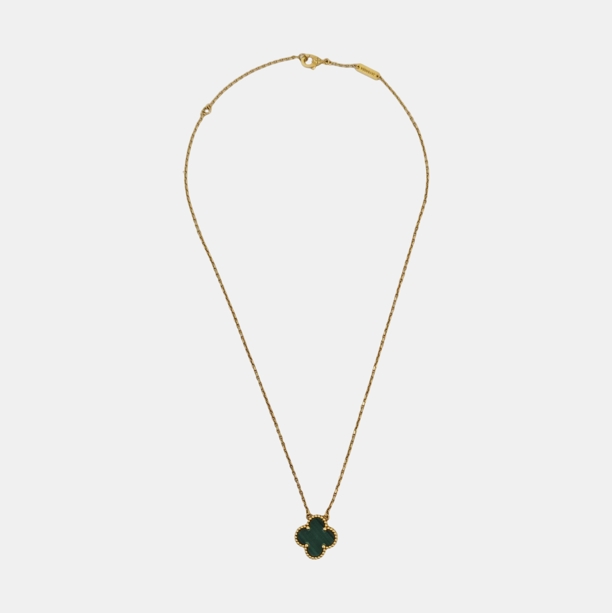 Vintage Alhambra 18k Gold Necklace