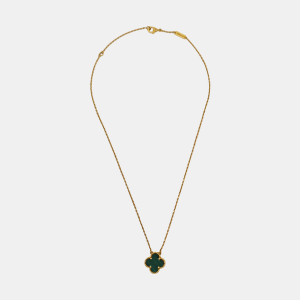 Vintage Alhambra 18k Gold Necklace