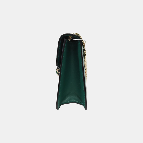 SERPENTI FOREVER Small Calfskin Green
