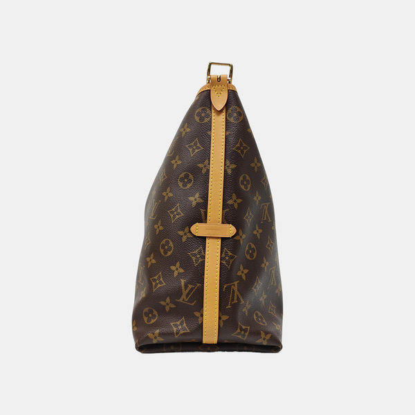 CARRYALL MM Monogram Coated Canvas Brown