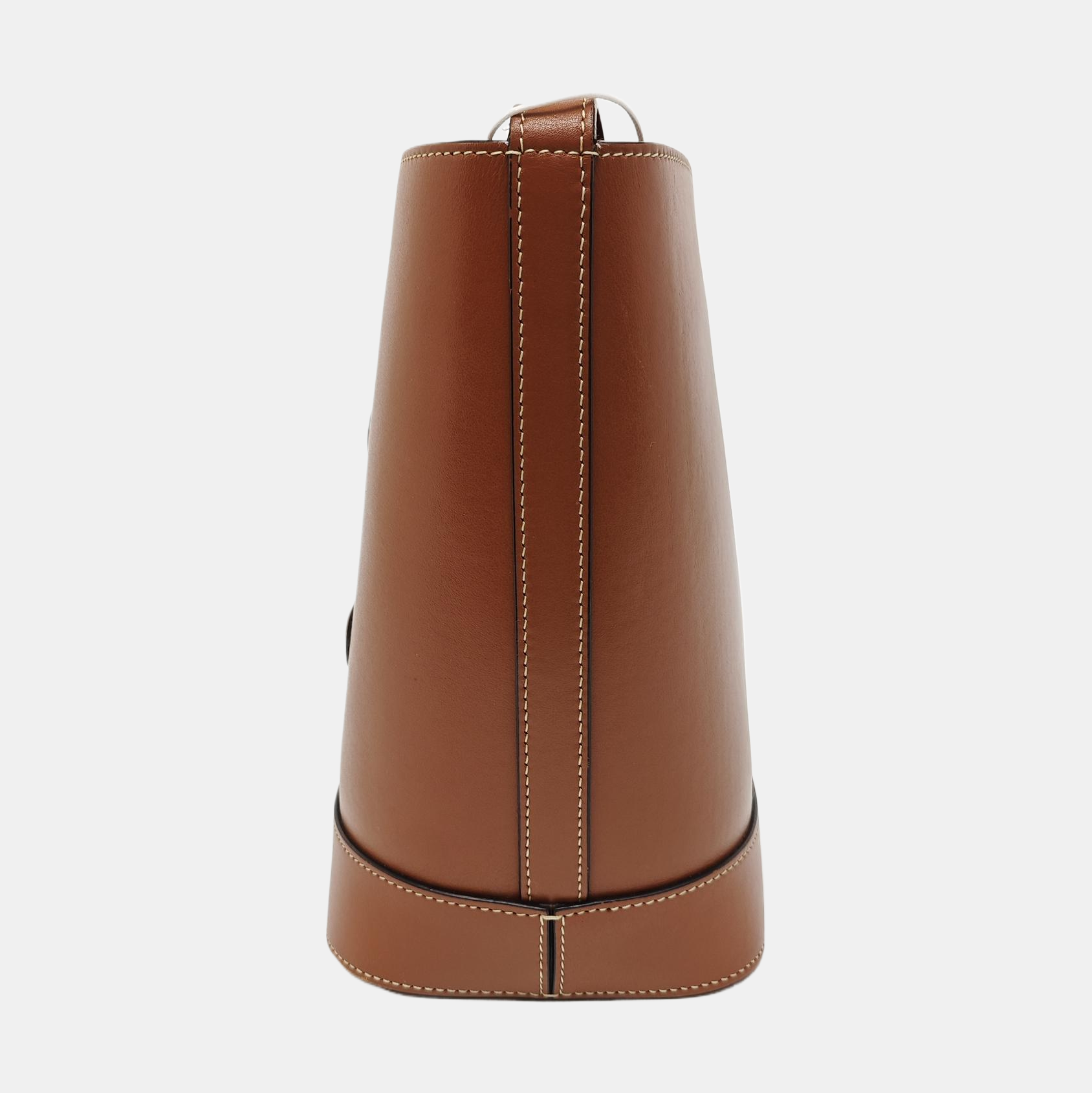Calfskin Bucket Bag Brown