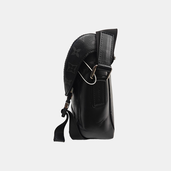 VOYAGER PM Monogram Coated Canvas Black