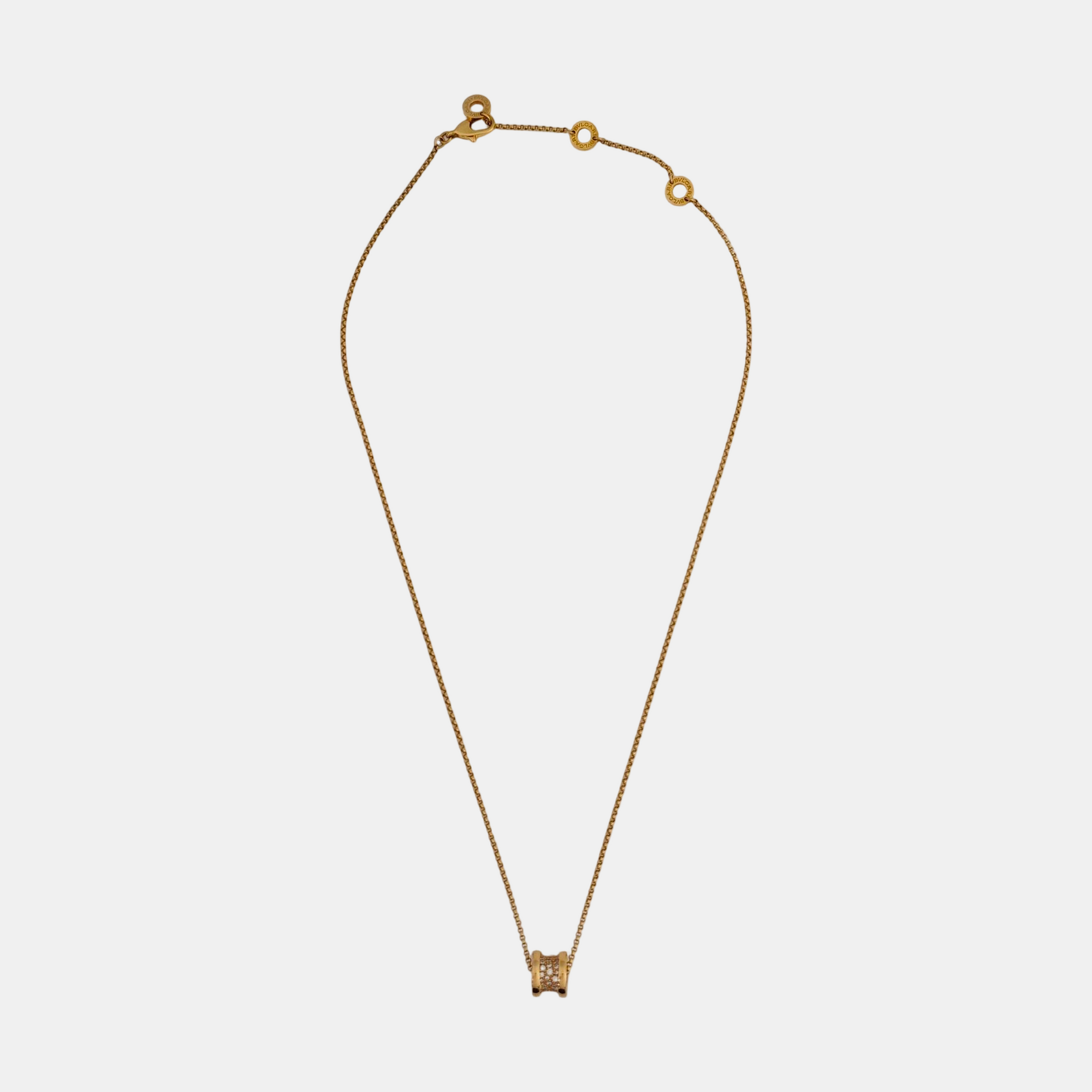 B.ZERO1 18k Rose Gold Necklace