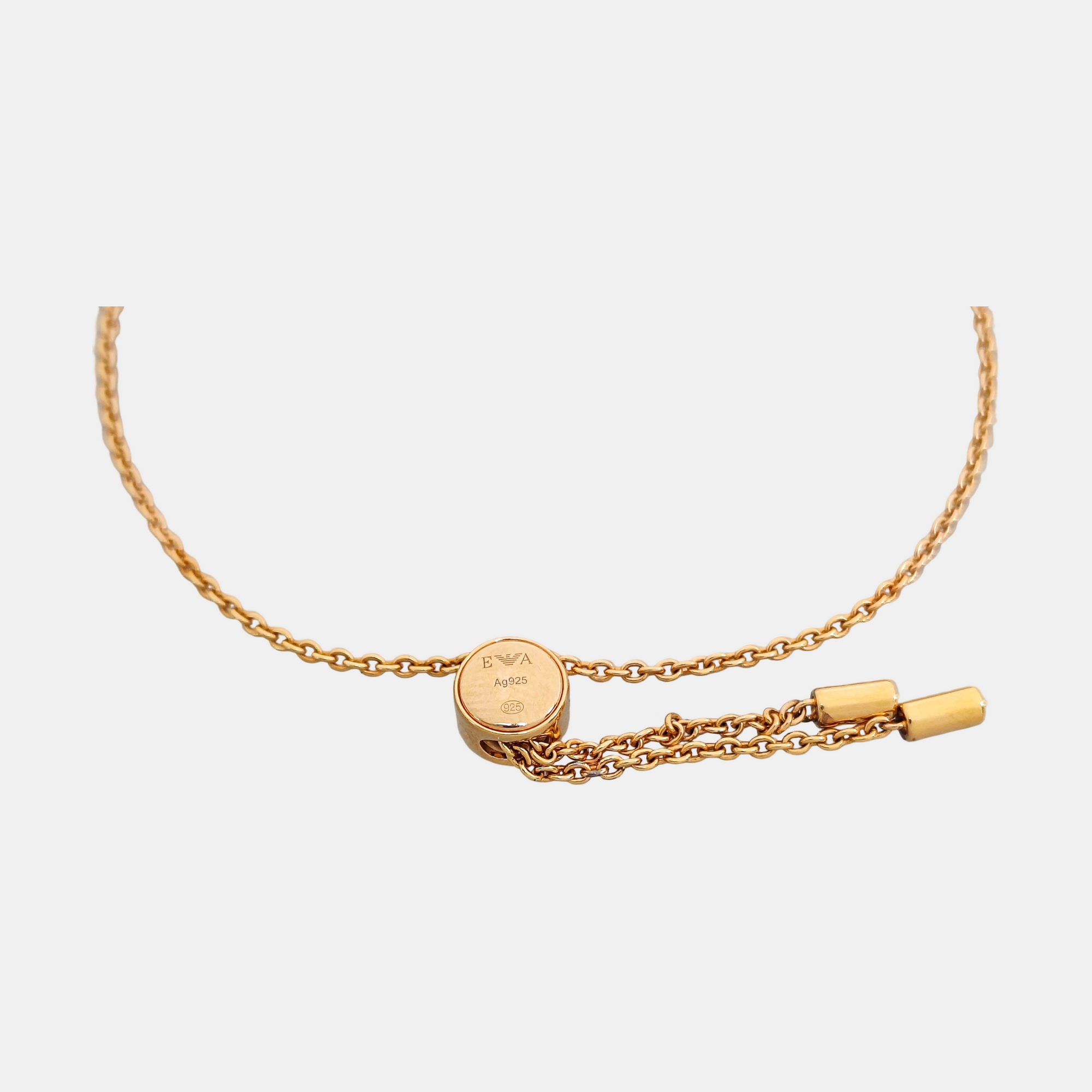 925 Sterling Silver Rose Gold Bracelet
