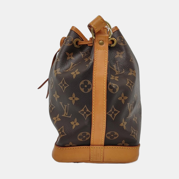 NOÉ BB Monogram Coated Canvas Brown