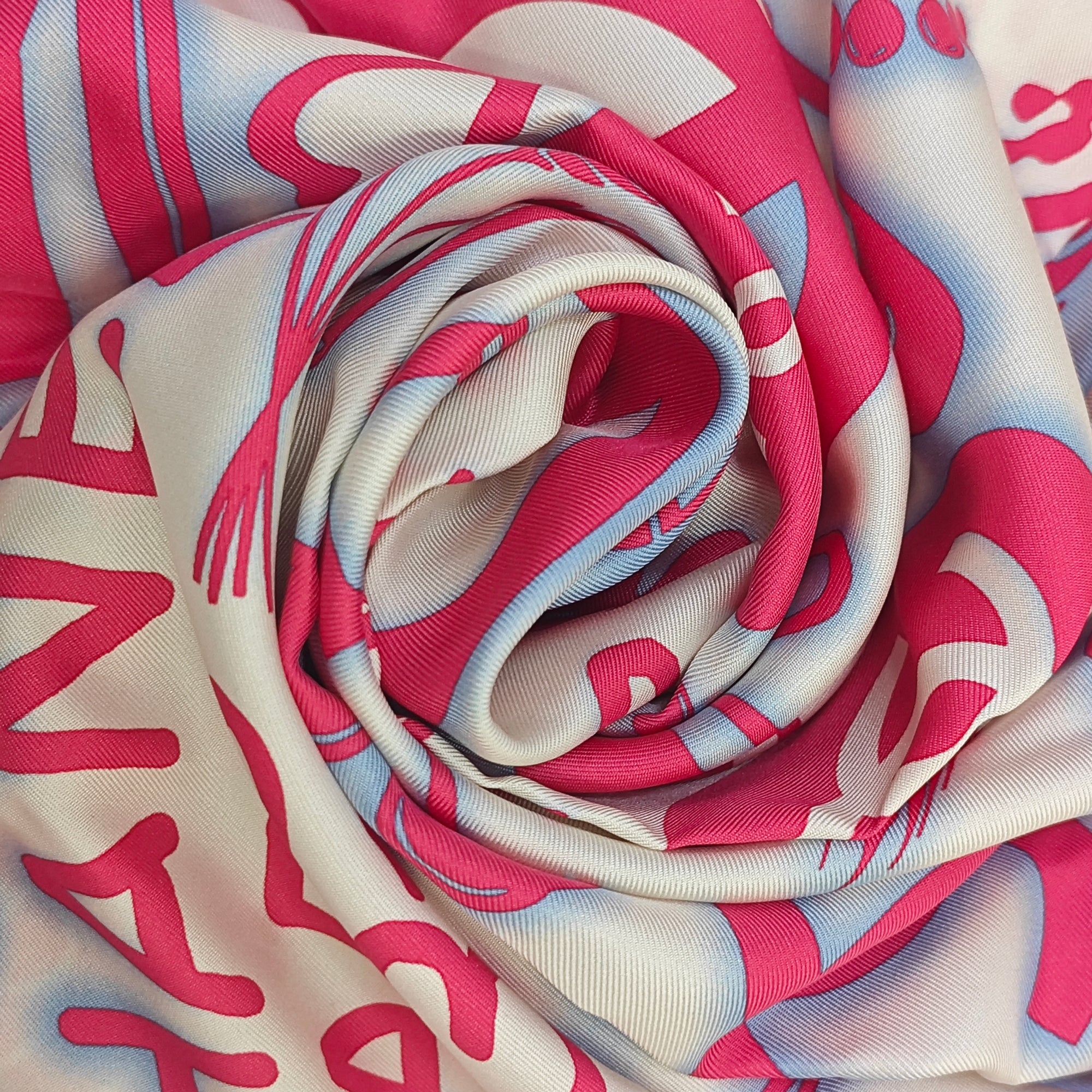 Mulberry Silk Silk Scarf Multicolor