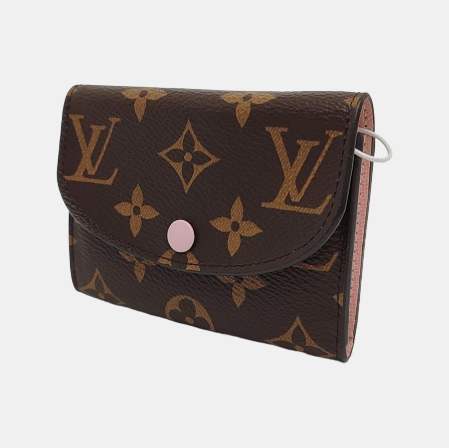 ROSALIE Monogram Coated Canvas Brown Wallet