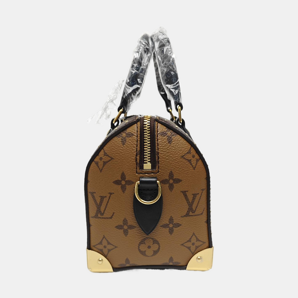 SPEEDY TRUNK 20 Monogram Coated Canvas Brown