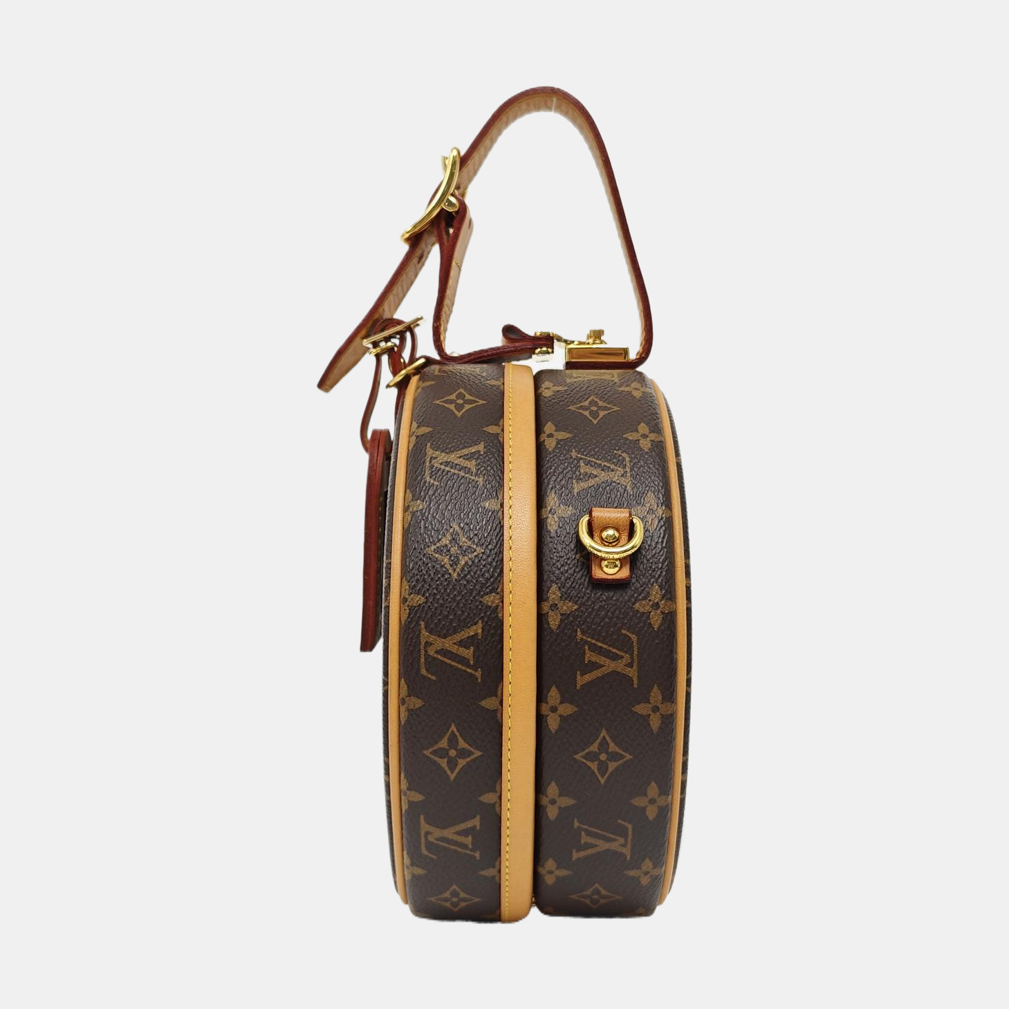 BOITE CHAPEAU PM Monogram Coated Canvas Brown